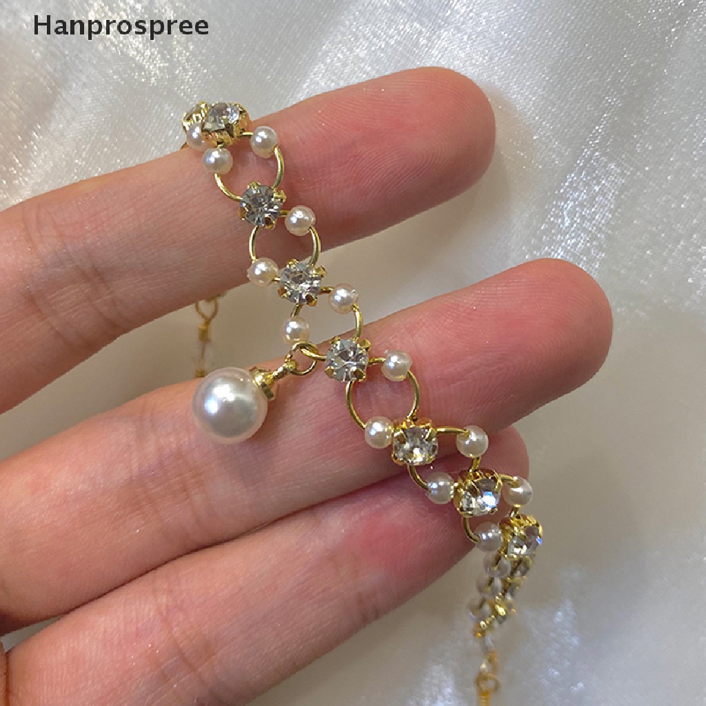 Hanprospree > Bộ Vòng Tay Chuỗi Hạt Ngọc Trai Lãng Mạn Thời Trang Hàn Quốc Mới 2022 Cho Nữ