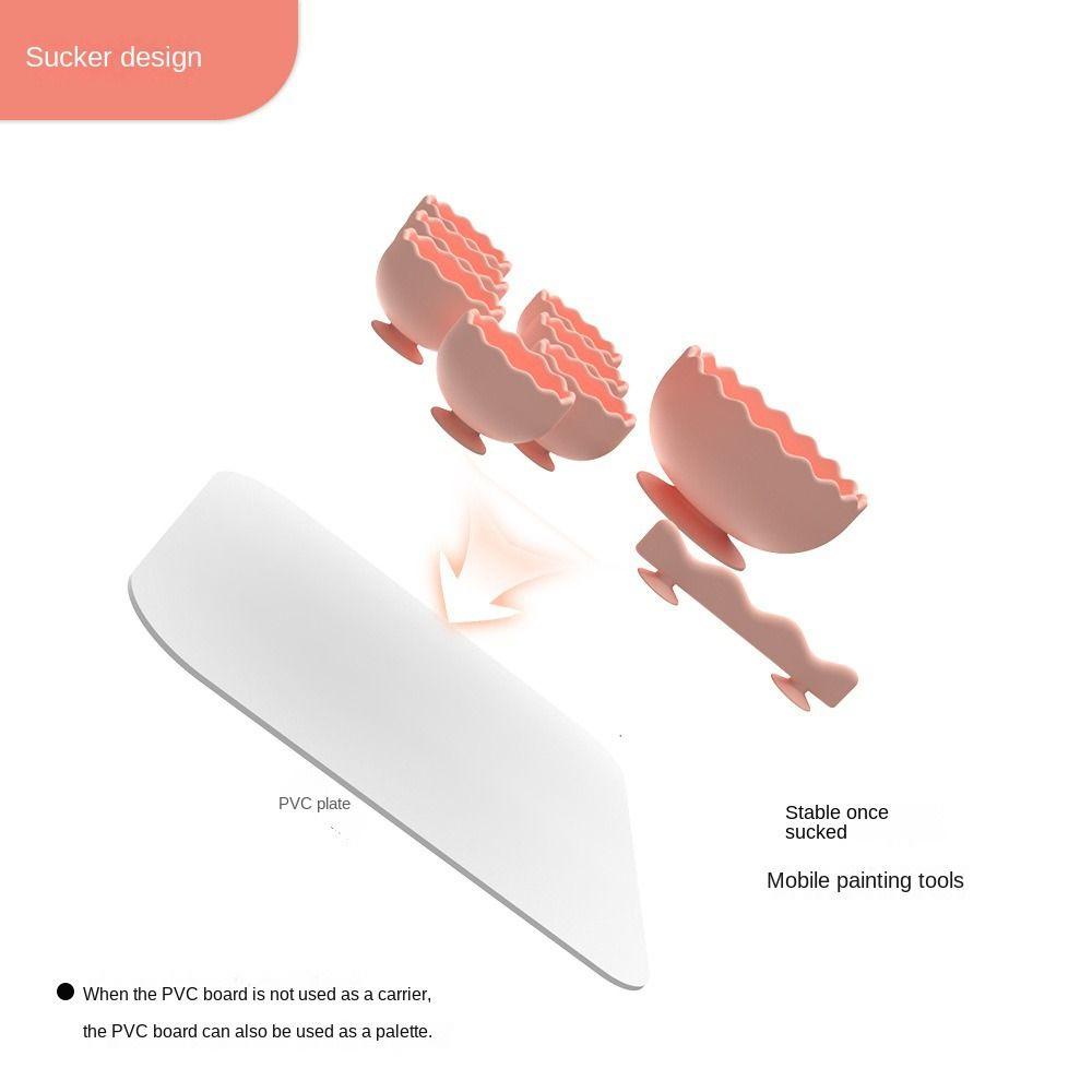 Daphs Thảm Silicon Vẽ Màu Nước Chống Dính Kèm Giá Đỡ Tiện Dụng