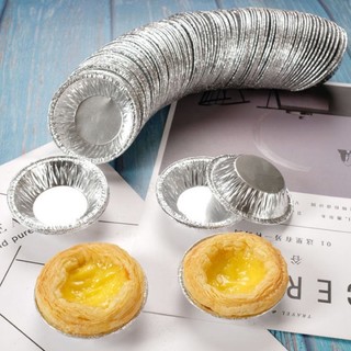 [Q11] Set 10 - 50 Chén Giấy Bạc( nướng tart trứng, bánh, hàu ,ốc)