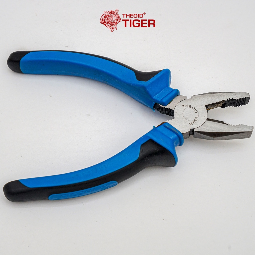 Kìm Điện - Kìm Cắt Dây Điện - Kìm Nhọn 6inch Theoid Tiger - Bảo hành 1 đổi 1