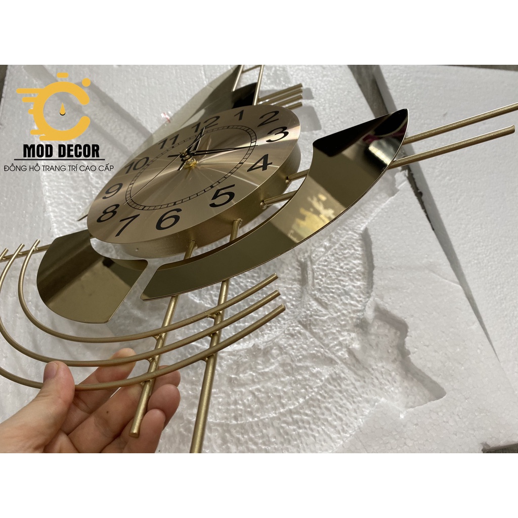 Đồng hồ treo tường trang trí cánh buồm MOD Decor, Lianzhang JJT mã 109