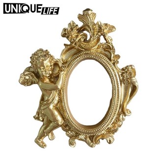 [Khung Ảnh Retro Vàng Cho Móng Tay Nghệ Thuật Trang Sức Trưng Bày Trang Trí Nền Chụp Ảnh Đạo Cụ Ảnh