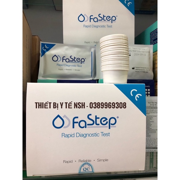 ❤️[CHÍNH HÃNG] Test thử Que thử ma tuý tổng hợp chất gây nghiện 4chân, 5 chân bằng nước tiểu tại nhà của FASTEP USA Mỹ