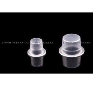 100 chiếc Hũ silicon đựng mực phun xăm