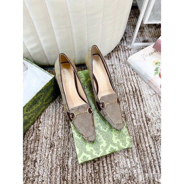 Cao Gót Gucci Mũi Vuông Nhọn Full Size 35-39 - By Anh Dinh Phuong