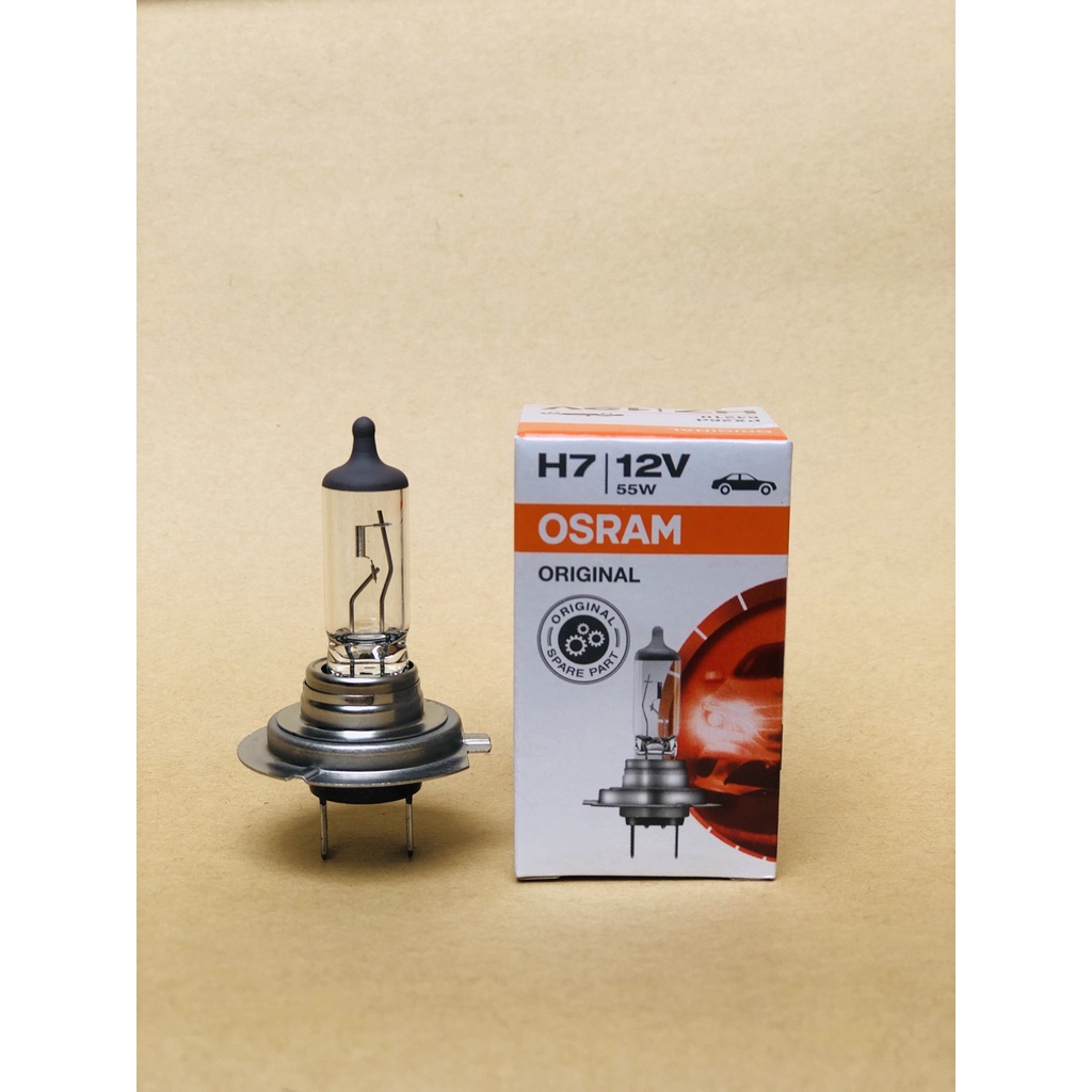 Bóng Đèn Pha Halogen Osram Đức 12V 55W dùng cho Ô tô, Xe máy ĐỦ CHÂN H1,H3,H4,H7,H8,H8B,H11,H15,H16,HB3, HB4, 880,881,