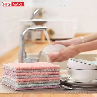 Set 10 khăn lau bếp đa năng 2 mặt zic zắc