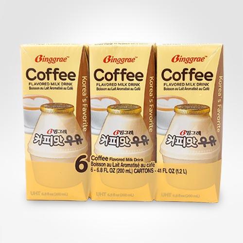 Sữa Coffee Binggrae Hàn Quốc (lốc 6 hộp)
