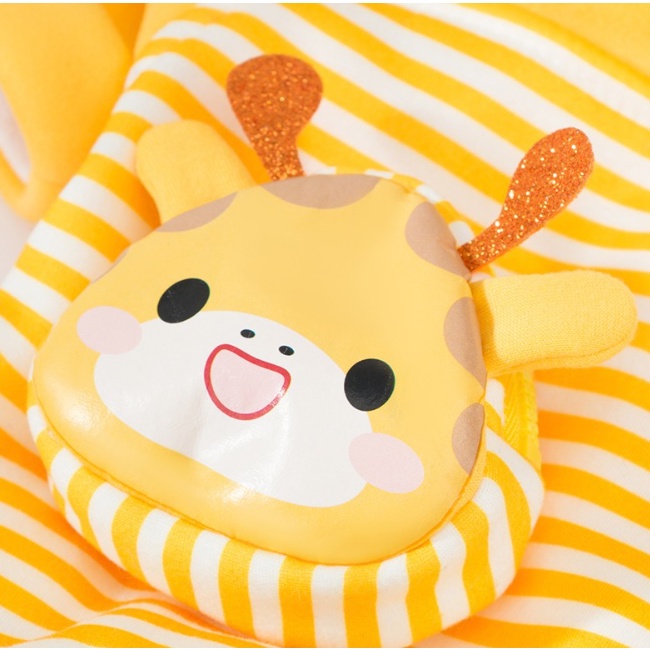 JUM HƯƠU VÀNG KÈM TÚI XINH XẮN, LÓT LÔNG ẤM ÁP MÙA ĐÔNG CHO THÚ CƯNG