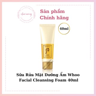 Sữa rửa mặt whoo vàng ĐÔNG Y HOÀNG CUNG 40ml_𝗢𝗛𝗨𝗜 𝗡𝗨̛𝗢̛𝗡𝗚 𝗡𝗨̛𝗢̛𝗡𝗚