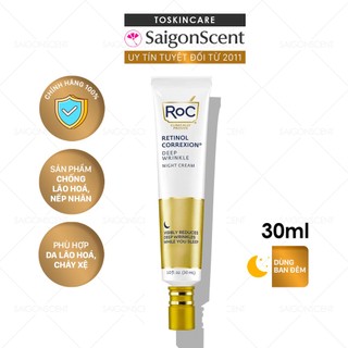 BEST SELLER/ Kem Xóa Nếp Nhăn RoC RETINOL CORREXION DEEP WRINKLE NIGHT CREAM ( 30mL )