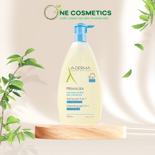 Sữa tắm gội toàn thân A-Derma Primalba Gentle Cleansing Gel baby (500ml)