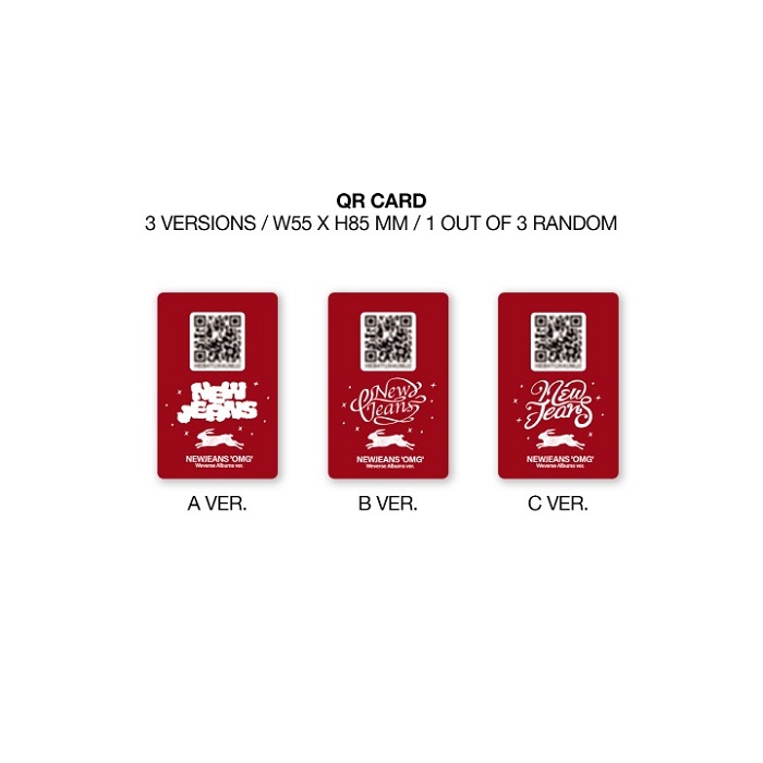 NEWJEANS - Single 1st Album OMG