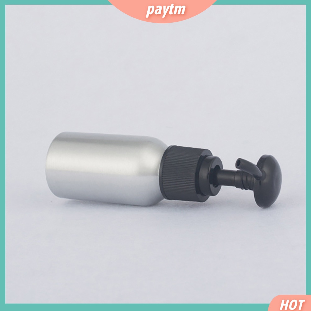 (PTM) Set bình đựng vòi nhấn bằng nhôm cho kem dưỡng ẩm dầu gội sữa tắm 40-250ml