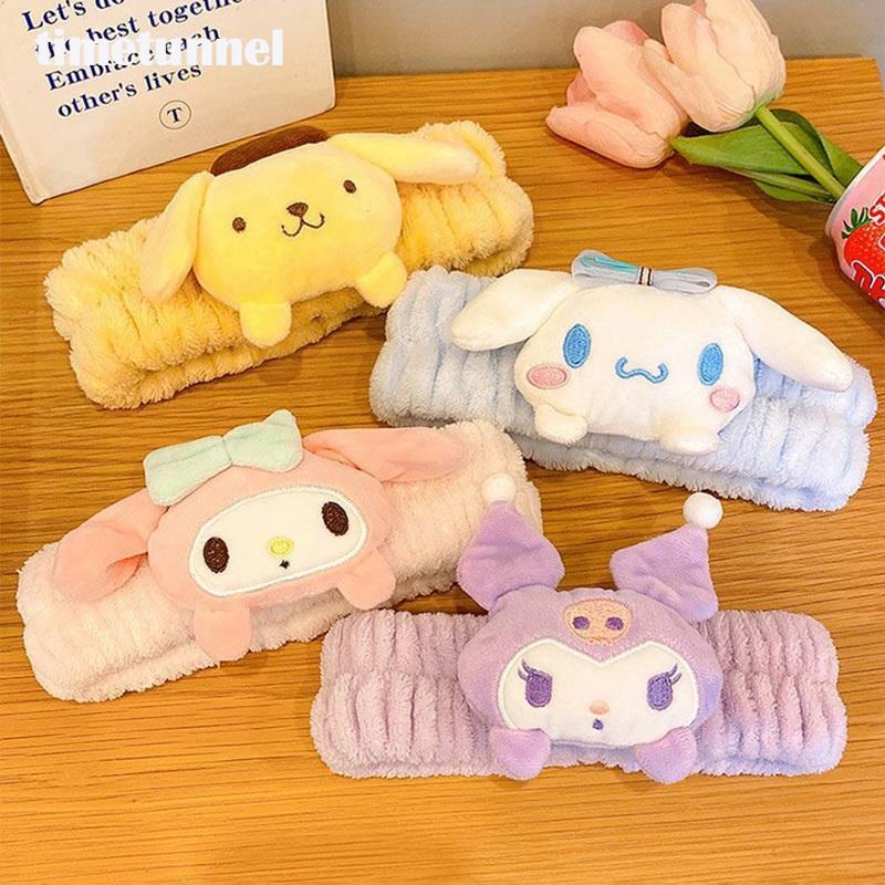 Băng Đô Vải Lông Họa Tiết Hoạt Hình Dễ Thương timetunnel