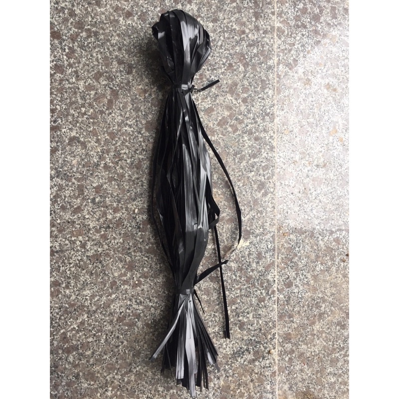 1 BÓ DÂY NILON ĐEN BẢN LỚN VÀ BẢN NHỎ