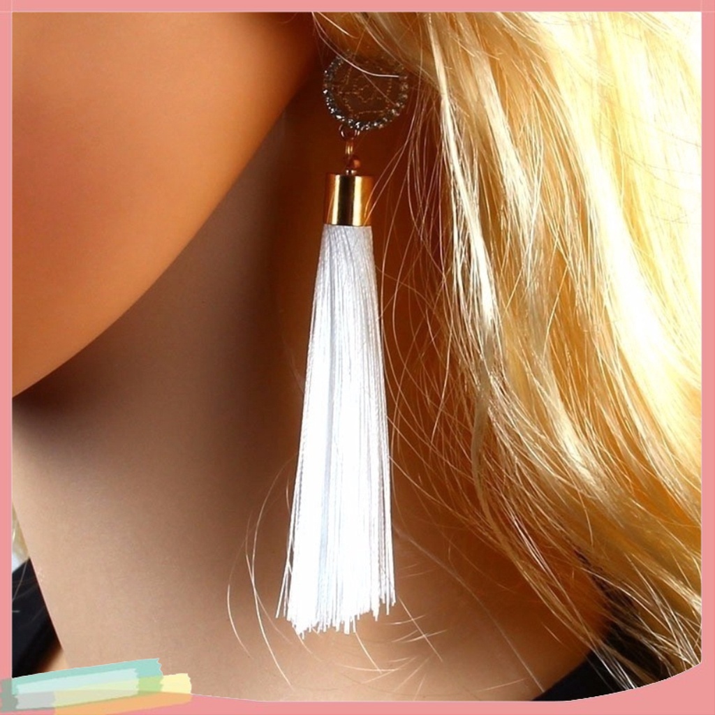 Đôi khuyên tai tua rua phong cách thời trang Bohemian cho nữ