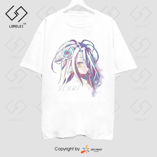 Áo thun No Game No Life SCHWI Art ngắn tay