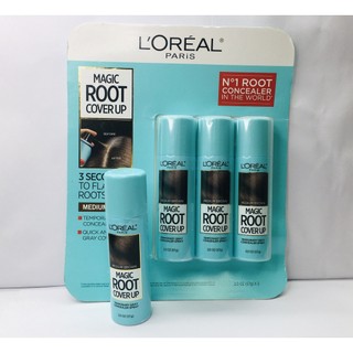 Xịt phủ nhuộm tóc bạc l'oreal magic root cover up 57g của mỹ