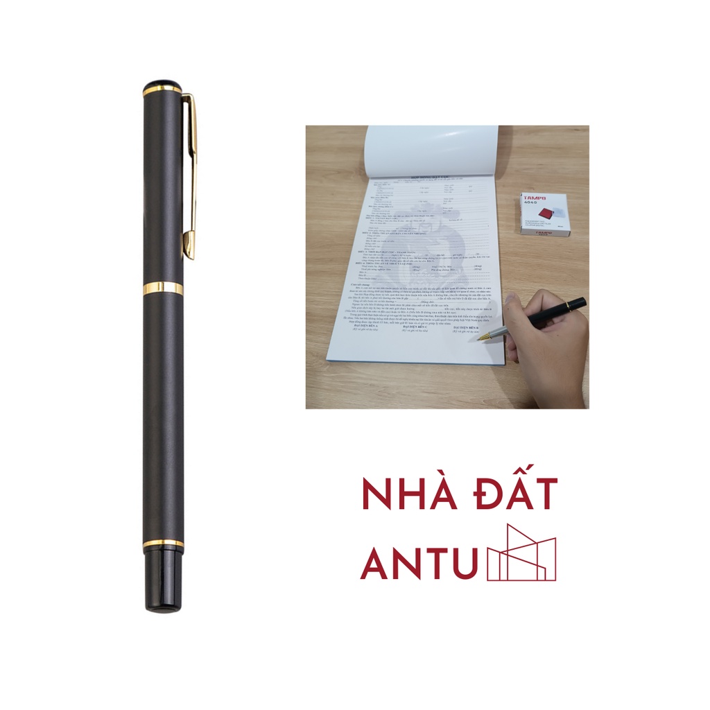 Bút ký Parker ngòi 0.7mm - Bút ký tên cao cấp, tặng quà đối tác BB001 - Nhà Đất Antu