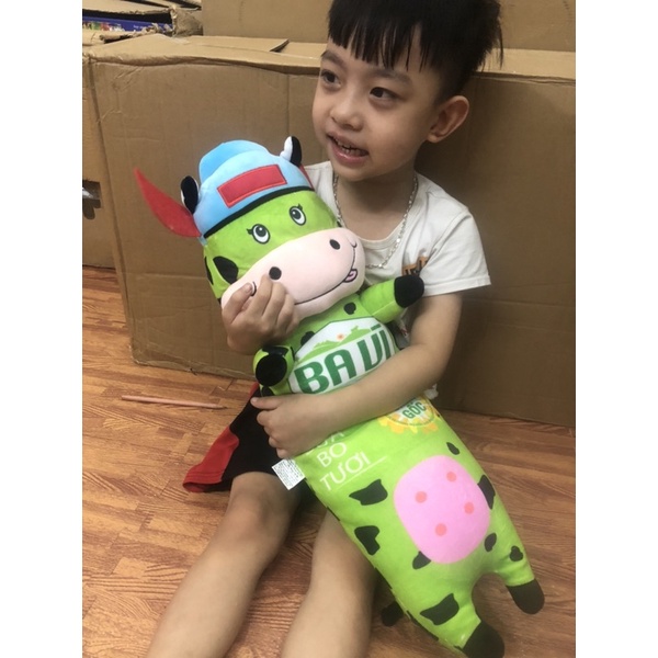 BÒ Bông siêu mềm minh đáng yêu 66cm cho bé quà km sữa