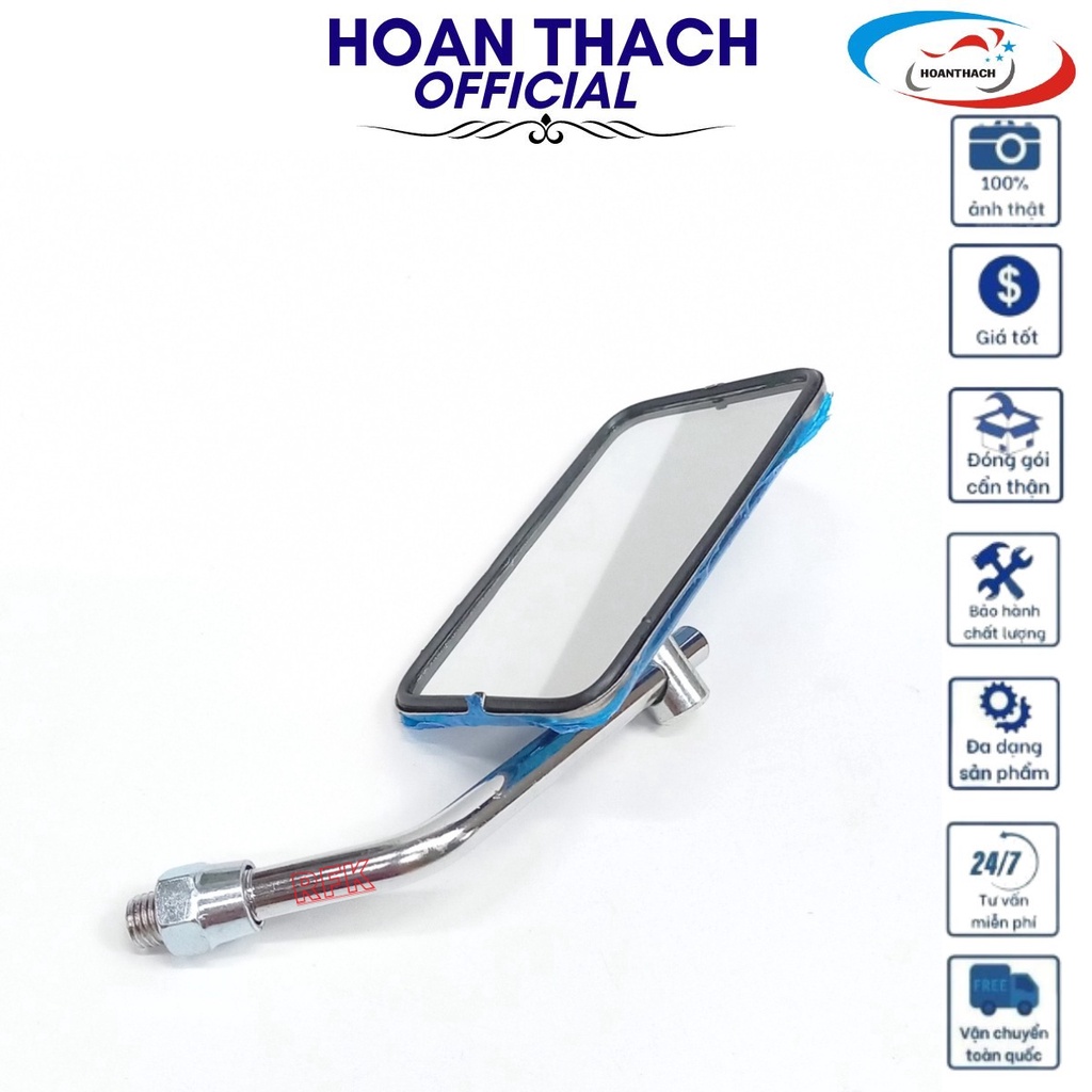 Kính Trái Vuông Xi INOX Dành Cho Mọi Loại Xe, HOANTHACH SP000963