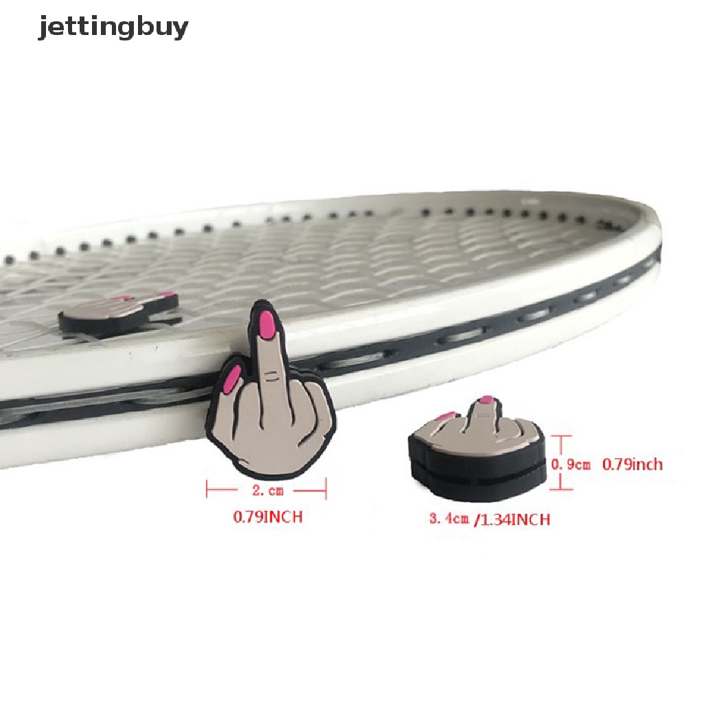 Vợt Đánh Tennis Rung Ngón Tay Giữa Hấp Thụ Sốc Mềm QDD