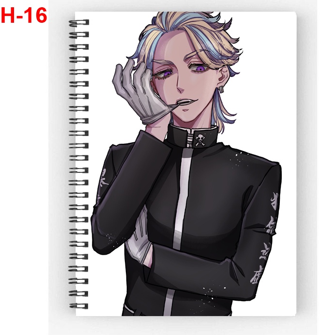 Sổ lò xo Haitani Rindou anime Tokyo Revengers