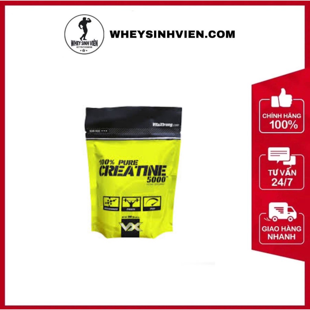 Creatine Monohydrate Hỗ Trợ Tăng Sức Mạnh Cơ Bắp Vitaxtrong Creatine 5000