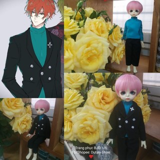 Bjd 1/4 - set 07- trang phục cosplay dành cho búp bê bjd 1/4, 1/6