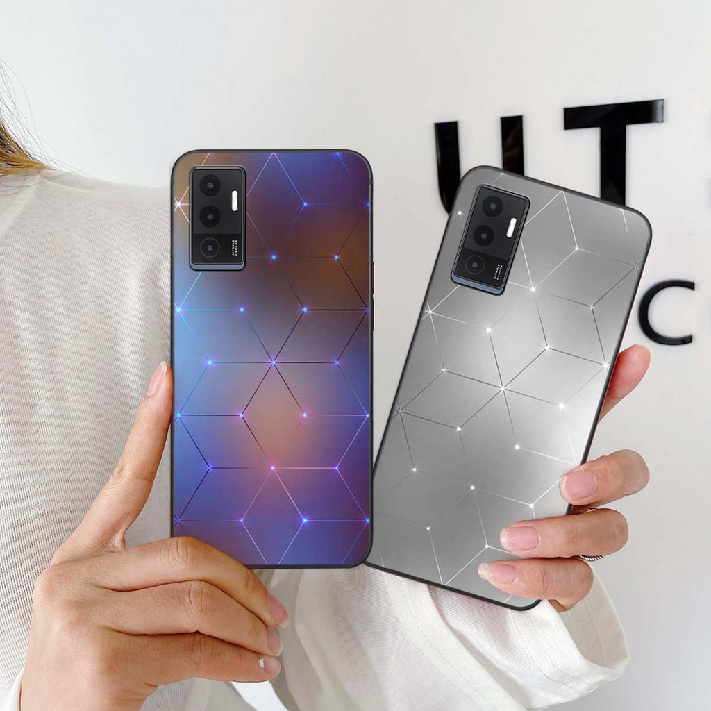 Ốp lưng Vivo V23e / V23 5G hình họa tiết thương hiệu thời trang cao cấp