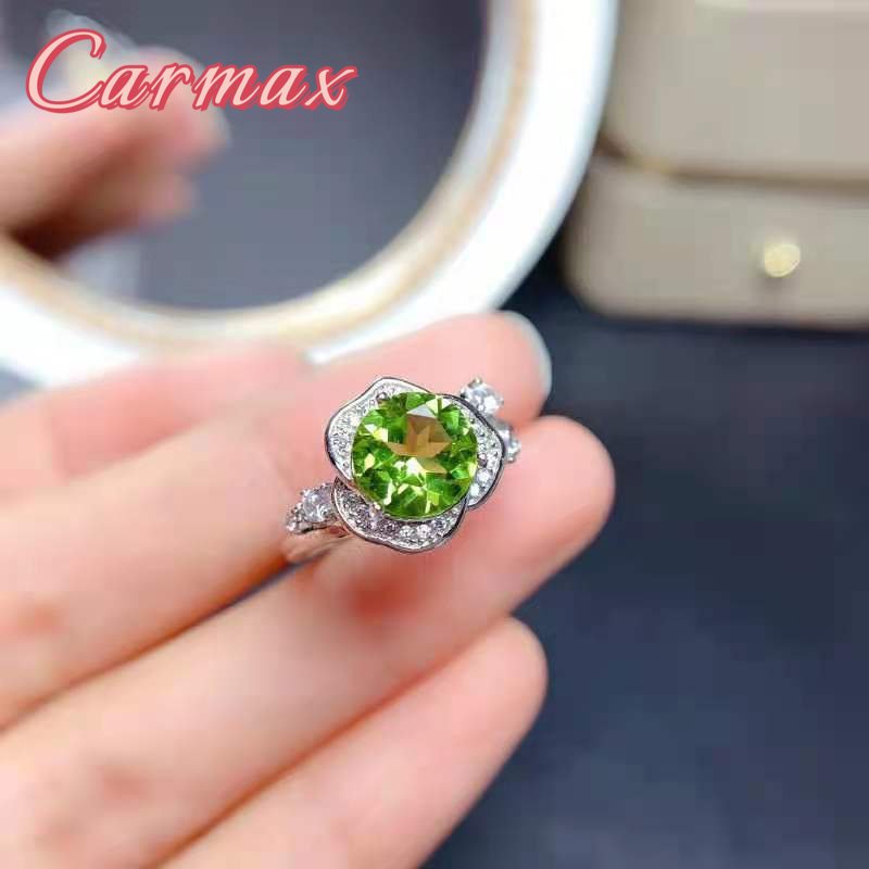Nhẫn Moissanite Đính Đá Nhiều Màu Thanh Lịch Mới