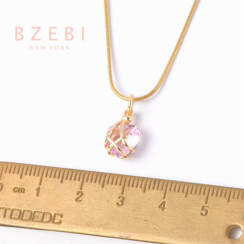 Vòng cổ Mạ Vàng 18K Mặt Hình Búp Bê Barbie Đính Đá Pha Lê Thời Trang 398n