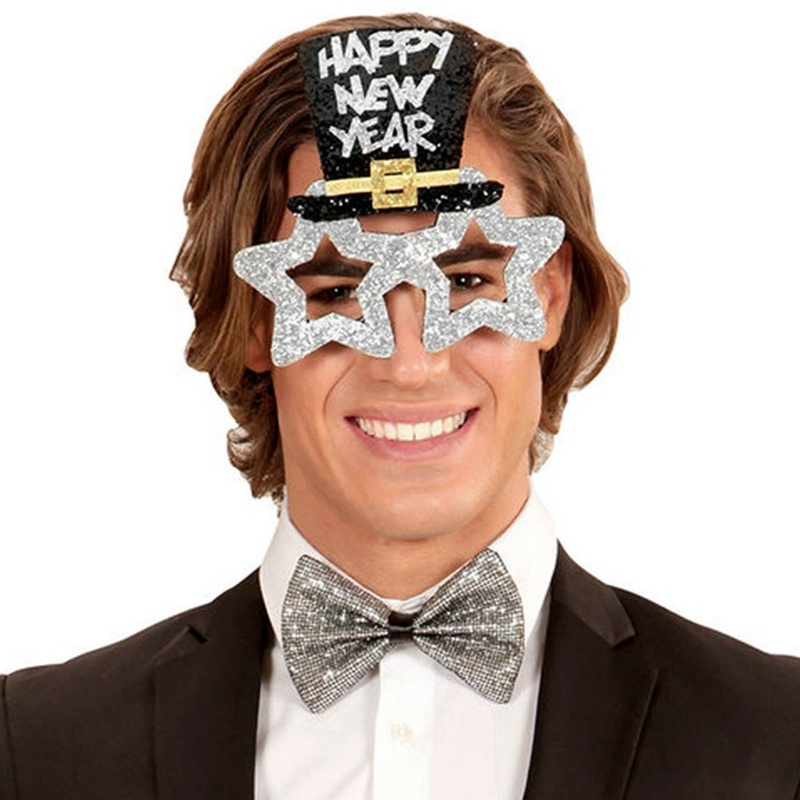 Mắt Kính Hóa Trang Năm Mới Vui Nhộn Thoải Mái Cho Người Lớn Và Trẻ Em