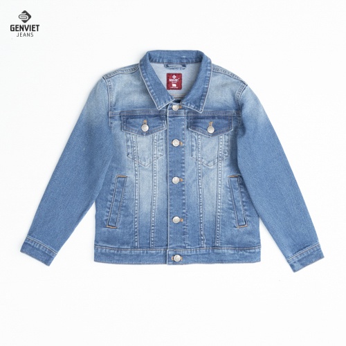 Áo Khoác Jeans Bé Trai Genviet Kids N6121J8058