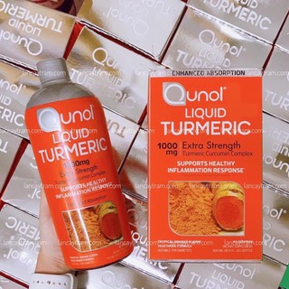 Nước Tinh Chất Nghệ Tươi Qunol Liquid Turmeric 1000mg 900ml ~ 2 Tháng