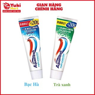 Kem đánh răng aquafresh Nhật Bản 140gr