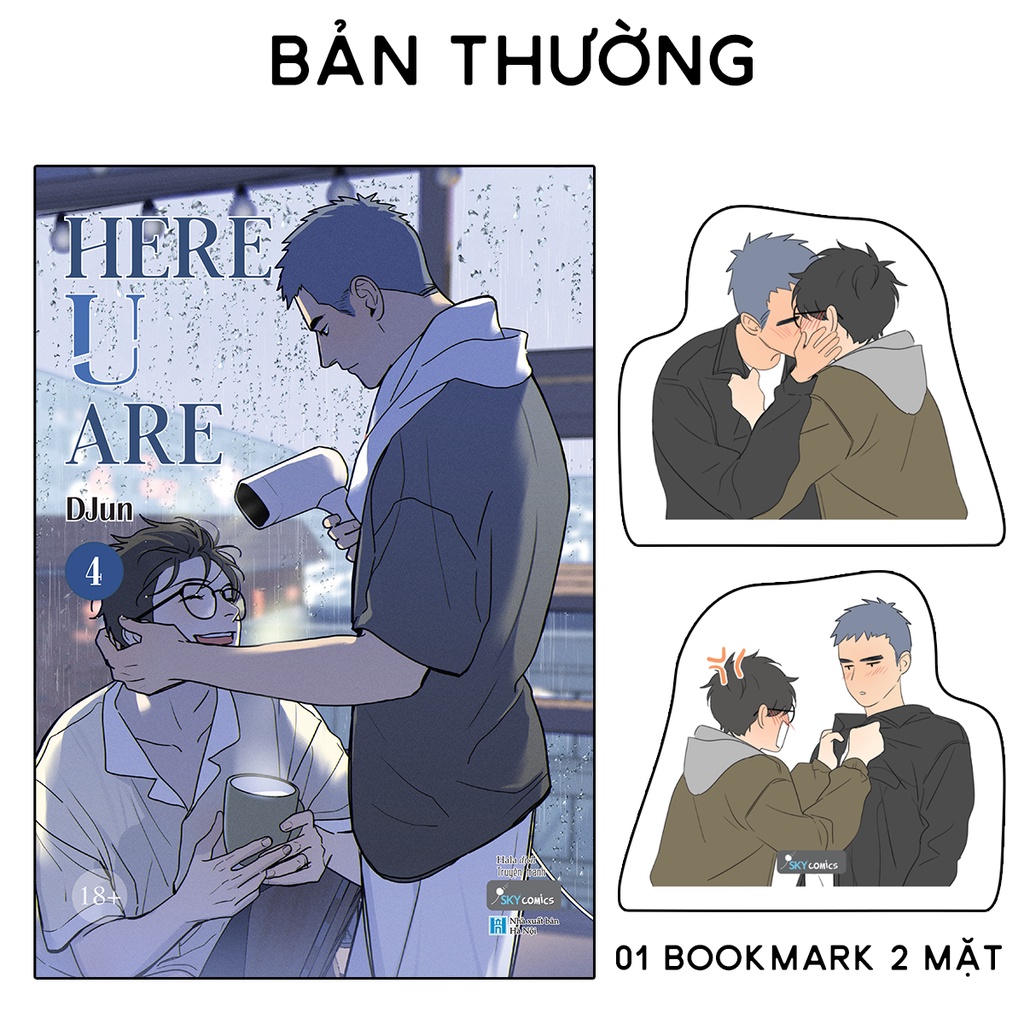 Sách - Truyện tranh Here U Are 4 - DJun