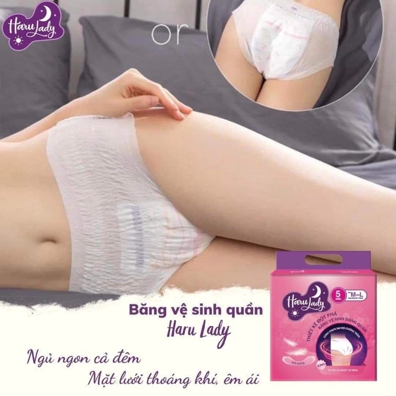 Băng vệ sinh dạng quần Harulady