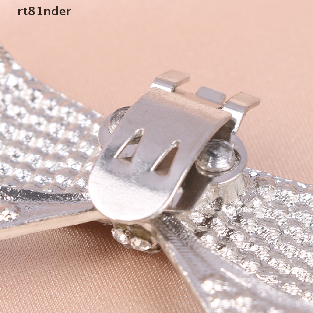 Rt 1 Phụ Kiện Trang Trí Giày Cao Gót Đính Đá Hình Nơ Xinh Xắn