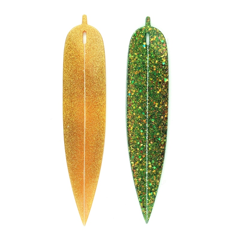 Khuôn Silicone Làm Bánh Hình Chiếc Lá Độc Đáo Tiện Dụng