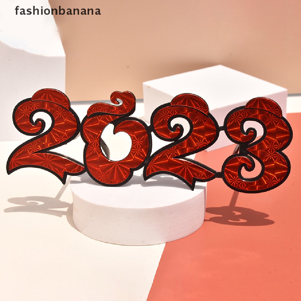 Mắt Kính Thời Trang Chúc Mừng Năm Mới 2023 Dành Cho Năm Mới 2023