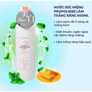 (Nội Địa Nhật) Nước Súc Miệng Nhật Bản Propolinse 600ml