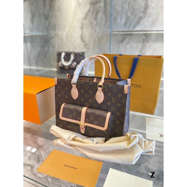 Túi xách LV tote onthego mẫu mới fullbox hàng đẹp chất lượng siêu hot