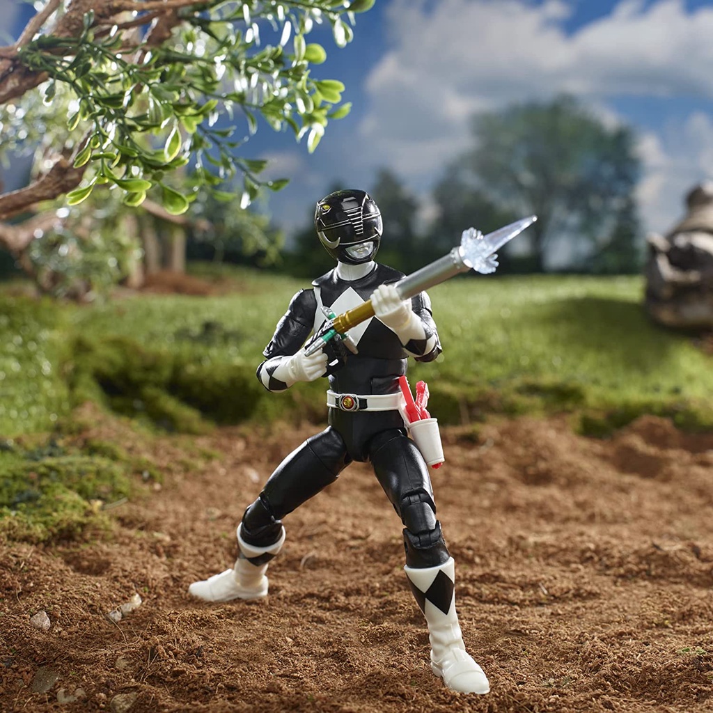 Mô hình nhân vật Hasbro⚡Power Rangers Lightning Collection⚡6- inches Mighty Morphin Black Ranger