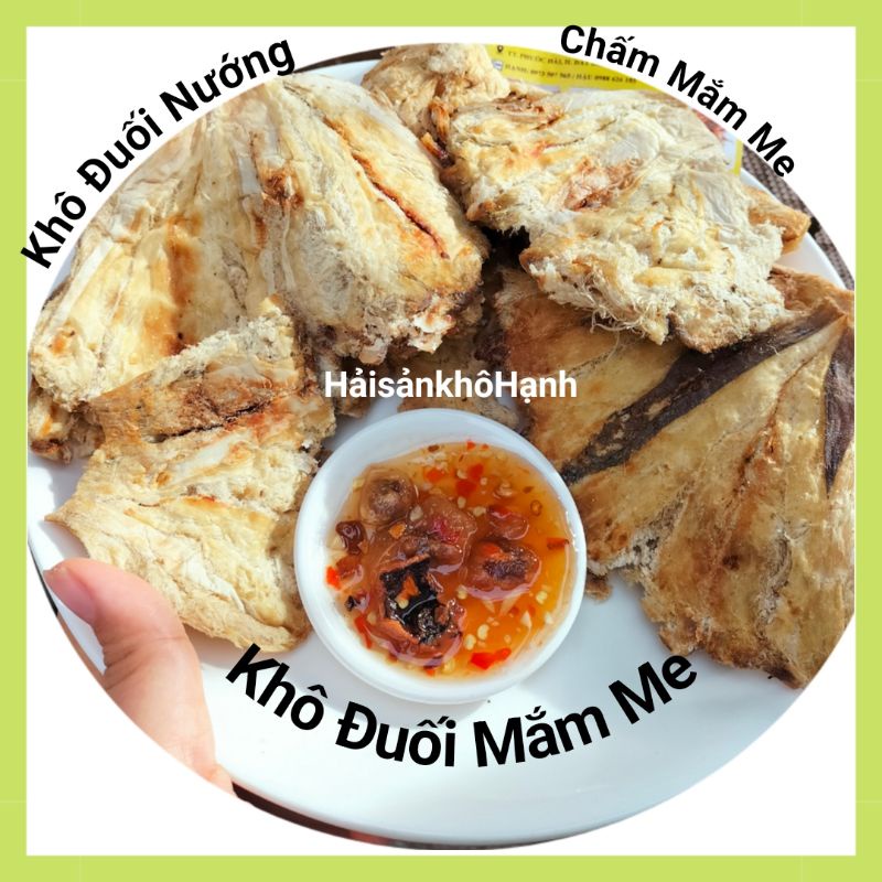 Khô Cá Đuối Nướng Chấm Mắm Me Nhà Làm(Tặng Kèm Mắm Me)