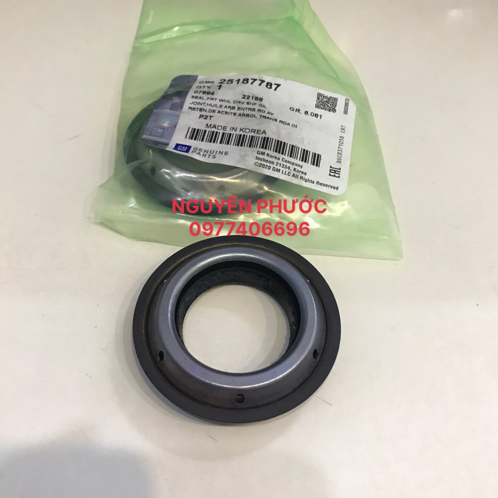 25187787 - Phớt láp số sàn hàng xịn GM chính hãng cho dòng xe DEAWOO/CHEVROLET: Lacetti, Captival, Gentra, Nubira, Lanos