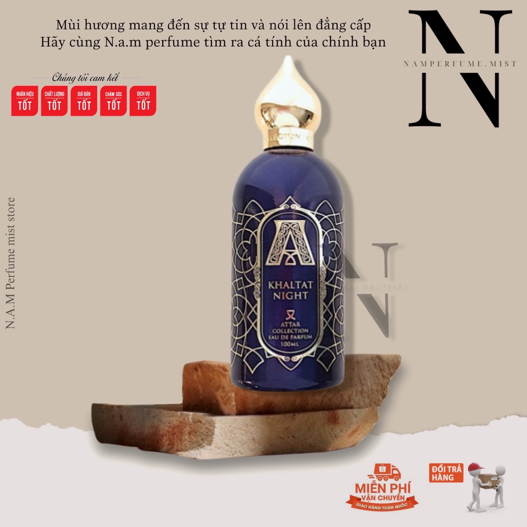 Nước hoa unisex Attar Collection Khaltat Nigh