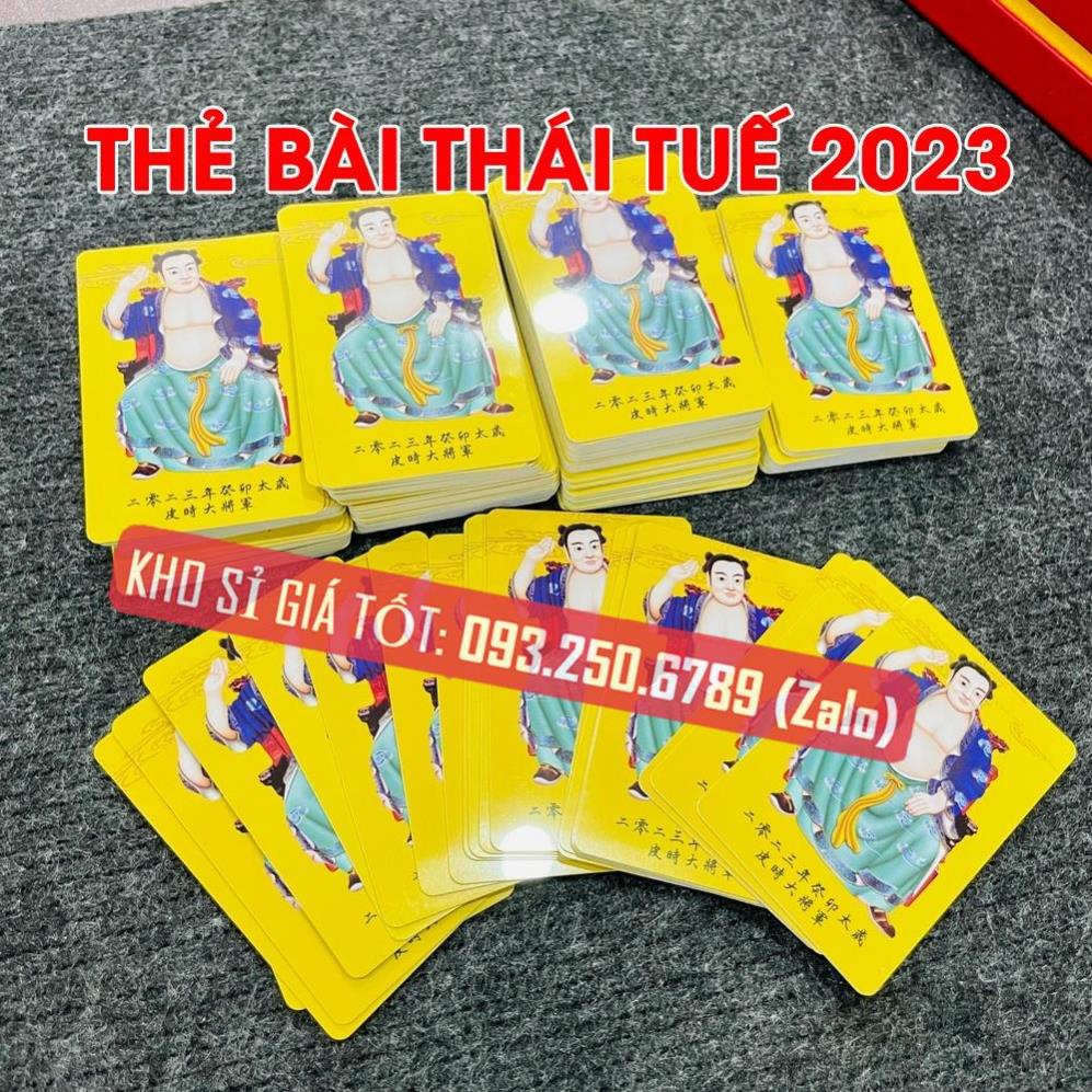[THẺ NHỰA VÀNG] KIM BÀI THÁI TUẾ NĂM 2023 DÀNH CHO CÁC TUỔI TÝ, NGỌ, MÃO, DẬU, THÌN