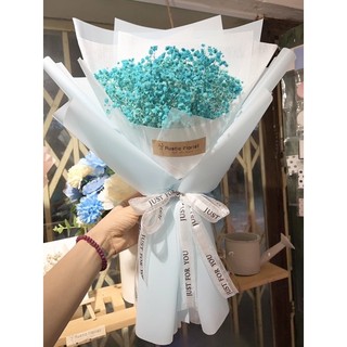 Bó Baby khô xanh